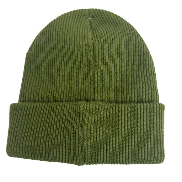 DC SHOES Unisex’s Beanie Hat Green One Size New - Picture 3 of 6